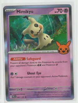 MIMIKYU 097/193 RARE PALDEA EVOLVED POKEMON NM/M - Image 1