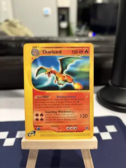 Charizard 040/165 Expedition Base Set Regular Pokemon TCG NM Clean - Image 1