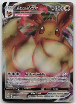 Eevee VMAX SWSH087 Holo Promo Sword & Shield Promo Pokemon Holo NM - Image 1