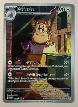 POKEMON TCG Raticate 099/088 Me03: Perfect Order Holo - Image 1