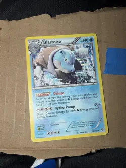 Pokemon Blastoise Holo Rare 16/101 Plasma Blast 2013 English 140 HP - Image 1