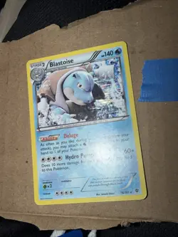 Pokemon Blastoise Holo Rare 16/101 Plasma Blast 2013 English 140 HP - Image 2
