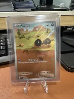 Pokemon TCG Sandile Illustration Rare Black Bolt 135/086 - Image 1