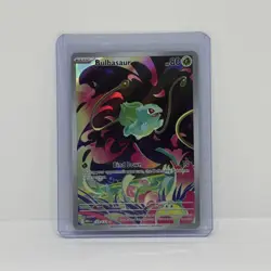 Pokemon Bulbasaur 133/132 Me01: Mega Evolution Illustration Rare Full Art Holo - Image 1