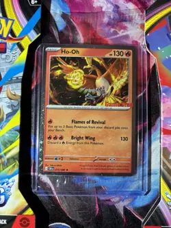 Ho-Oh 010/086 Galaxy GameStop Promo Stamped Sealed - Pokemon Chaos Rising - Pre - Image 3