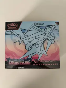 Pokemon Center Mega Evolution Chaos Rising Elite Trainer Box PC ETB - Image 1
