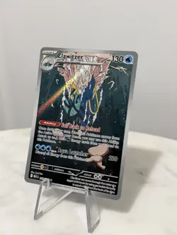 Clawitzer 141/132 Illustration Rare Mega Evolution Pokemon Holo Near Mint - Image 2