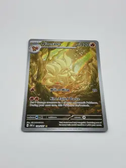 Pokemon TCG Ninetales Full Art Special Illustration Obsidian Flames 199/197 NM- - Image 1