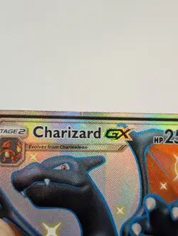 Pokemon Charizard GX SV49/SV94 Hidden Fates Shiny Vault Full Art Holo Rare - Image 2