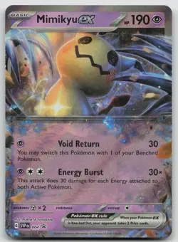 Mimikyu ex 004 Scarlet & Violet Promo Pokemon Holo NM Promo - Image 1