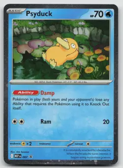 Psyduck 007 ME: Mega Evolution Promo Pokemon Holo NM Promo - Image 1
