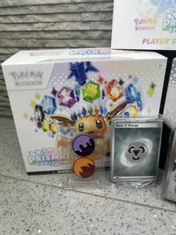 Pokemon TCG Prismatic Evolutions Elite Trainer Box ETB - No Packs Included - Image 2