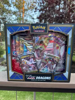 Pokemon TCG VMAX Dragons Premium Collection Box Rayquaza & Duraludon NEW Sealed - Image 5