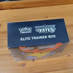 Pokemon TCG Hidden Fates Elite Trainer Box Moltres Zapdos Articuno 2019 English - Image 3