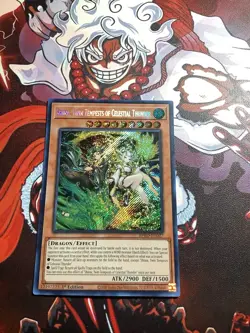 Yugioh Shiina, Twin Tempests of Celestial Thunder Secret Rare BPRO-EN027 - Image 1