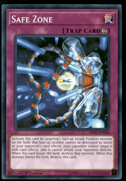 Safe Zone SDPL-EN036 Common / Short Print Yu-Gi-Oh 1st Edition Near Mint - Image 1