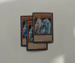 YUGIOH 3x Stardust Synchron MP22-EN119 ULTRA RARE 1ST EDITION NM - Image 1