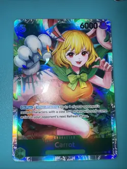 • Carrot • OP08-023 SR Two Legends Holo Foil One Piece TCG NM - Image 1