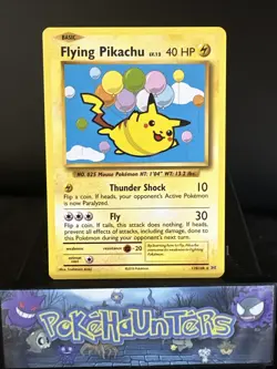 Pokemon Card Flying Pikachu 110/108 XY Evolutions Secret Rare Near Mint - Image 1