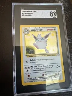Pokemon TCG Wigglytuff Holo Rare Card 16/64 Jungle - Image 2