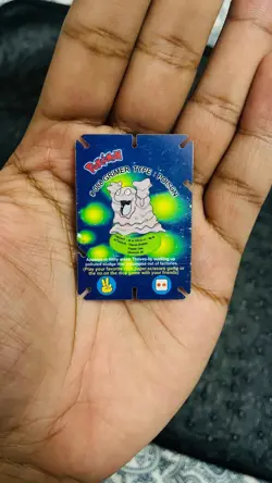 GRIMER KOFFING KRABBY LICKITUNG VINTAGE POKEMON Jenga Cards Cheetos India 2004 - Image 1