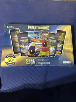 TGC Pokemon Mystery Bundle 50+ Cards Holo Rare Presstibundle Gaming New Sealed - Image 1