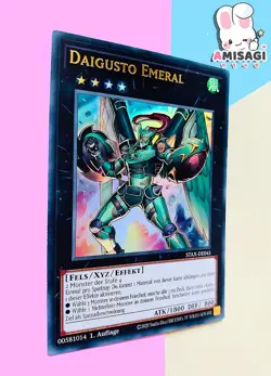 Yu-Gi-Oh! Karte Daigusto Emeral STAX-DE041 Ultra Rare TCG Deutsch Trading Card - Image 2