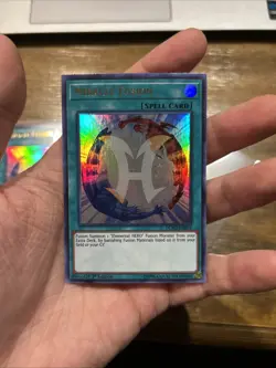 Miracle Fusion Ultra Rare Light Played Condition DUPO-EN055 Yu-Gi-Oh - Image 3
