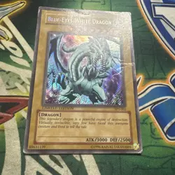 Yugioh! Blue-Eyes White Dragon BPT-003 Secret Rare Limited Edition HP - Image 2