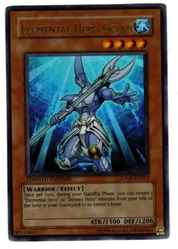 Elemental Hero Ocean JUMP-EN013 Shonen Jump Magazine Promos Limited Edition - Image 1