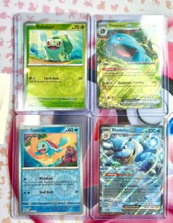 Blastoise ex 009/165 Set - Blooming Waters Promo Jumbo + 4 Cards Pokemon TCG - Image 2