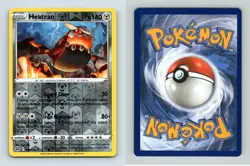 Heatran #100/172 SWSH Brilliant Stars Reverse Holo Rare Pokemon 2022 TCG Card - Image 1