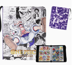 One Piece TCG Manga Luffy OP05-119 Premium binder album 9 GRID 900 cards - Image 1