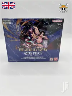 One Piece Tcg Op-14 L'Affichage Des Boosters Des Sept Mers Azur ENG - Image 1