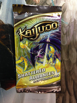 Duel Masters/Kaijudo "Shattered Alliances" 9-Card Sealed Booster Pack X1 - Image 1