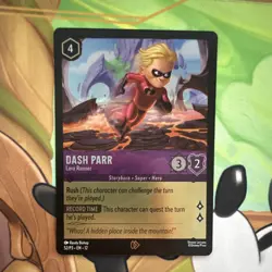 Disney Lorcana Wilds Unknown Dash Parr - Lava Runner 52/P3 Promo - Image 1