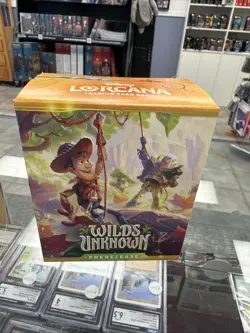 Lorcana Wilds Unknown Prerelease Box Kit Factory Sealed - Image 1