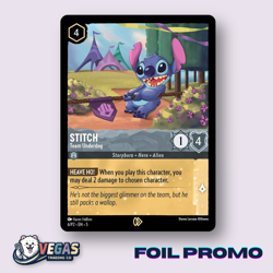 Stitch Team Underdog 6/P2 Foil Promo Shimmering Skies NM Disney Lorcana DLPC - Image 1