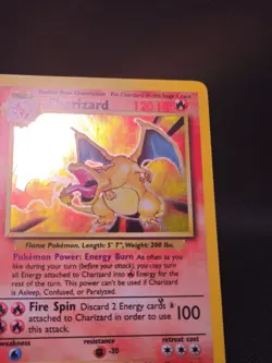Pokemon TCG Charizard Base Set Holo Unlimited Rare Card 4/102 - Image 4