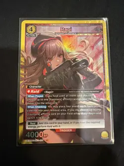 Union Arena Rapi UE14BT/NIK-1-011 (SR) UE14BT: GODDESS OF VICTORY: NIKKE NM - Image 1