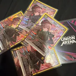 Union Arena Rapi UE14BT/NIK-1-011 (SR) UE14BT: GODDESS OF VICTORY: NIKKE NM - Image 5