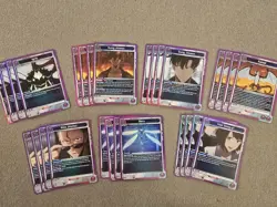 Union Arena Solo Leveling Purple Set 4/ea Of U, Uc & R + 8 Shadow Soldiers - Image 1