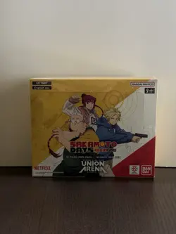 Bandai Namco Union Arena SAKAMOTO DAYS UE19BT English Booster Box 2024 - Image 1