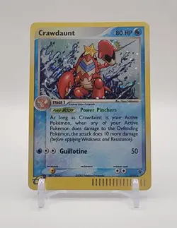 Pokemon TCG Crawdaunt Dragon Holo Rare Card 3/97 - Image 1