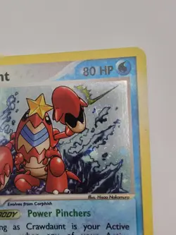 Pokemon TCG Crawdaunt Dragon Holo Rare Card 3/97 - Image 4
