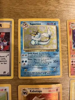 Pokemon Vintage Holo 6 Card Lot WOTC 1999 - Image 5