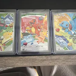 Pokemon First Partner Illustration Collection Series 1 3 cards 1 set - Image 3