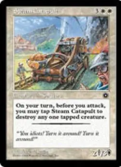 Steam Catapult - PO2 MTG - Damaged / Poor - Image 1