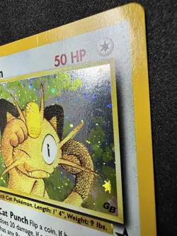 Meowth 10 Holo - 1999-2000 GAMEBOY Black Star Promo Pokemon Card - *Light Play* - Image 5