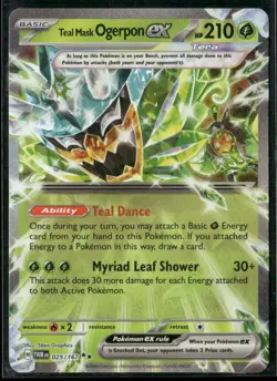 Prize Pack Series Cards #025/167 Teal Mask Ogerpon ex - Image 1